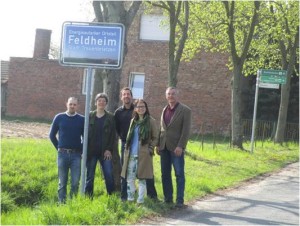 Exkursion der Studierenden mit Prof. Dr. Peter Schmuck im Modul 6 Prozesskompetenz in das „Energiedorf“ Feldheim